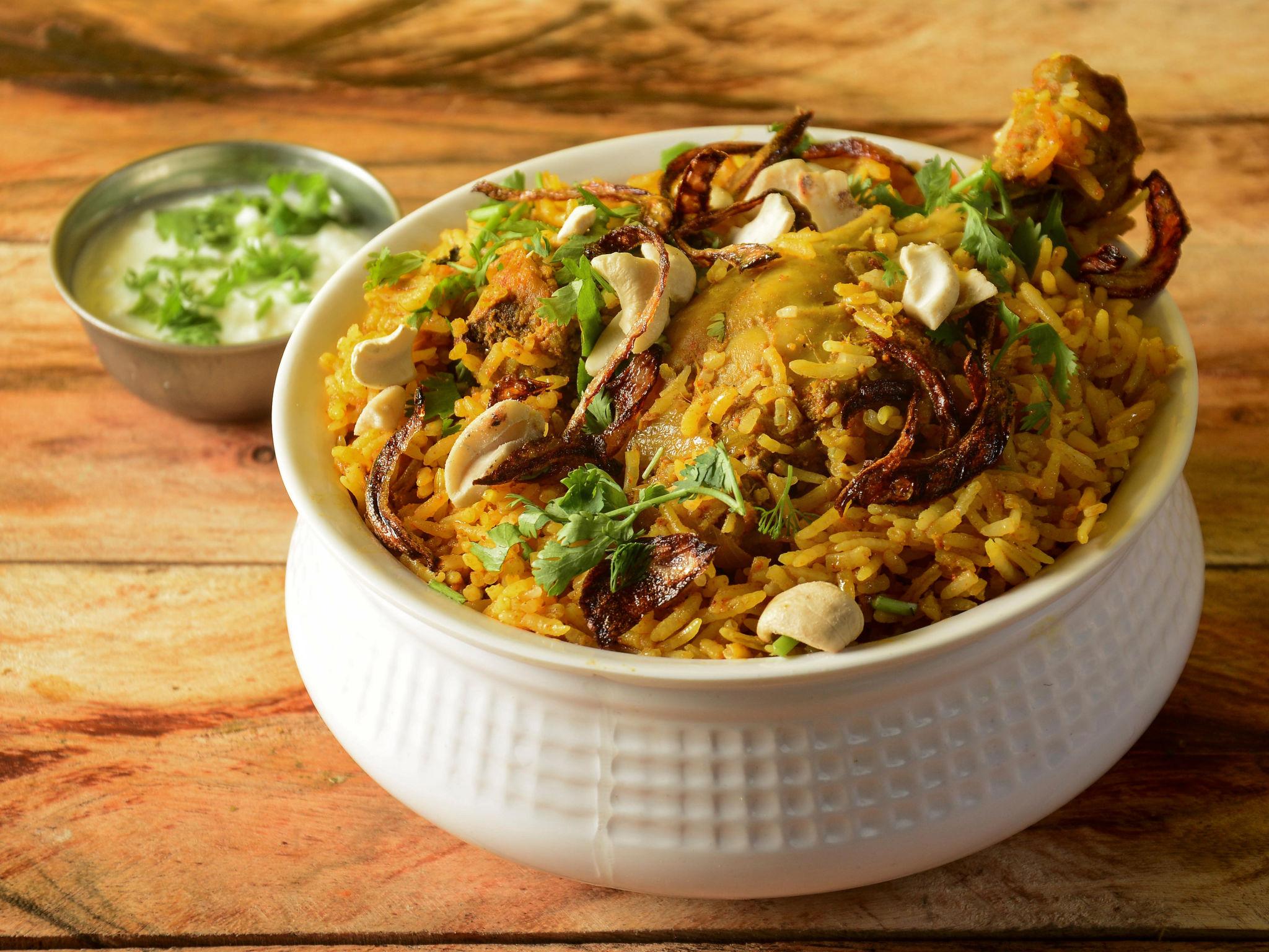 Biryani platter